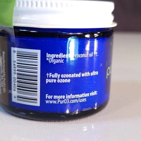 Puro3 Coconut Ozonated Oil Jar - Picture 2 of 5